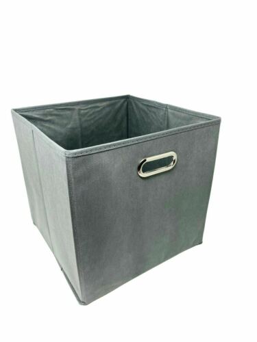 13" Large 6 Pcs Fabric Storage Bins Box Organizer Cube Basket Container
