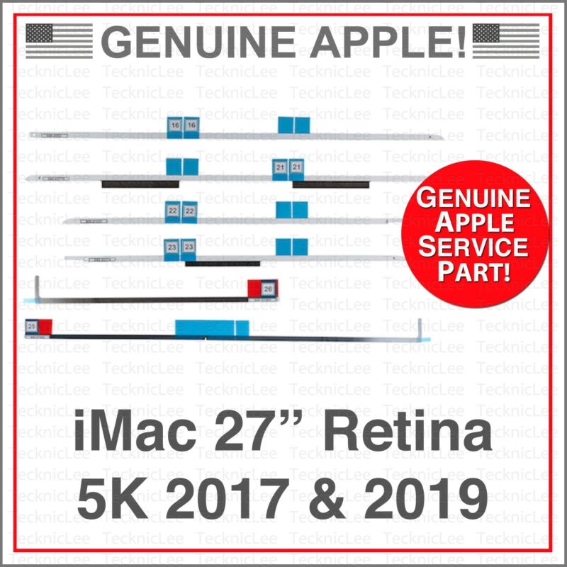 New Apple Oem 076-00332 Adhesive Repair Kit For Imac 27” 2017 & 2019 5k A1419